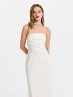 Платье-футляр с драпировкой