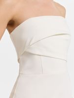 Платье-футляр с драпировкой