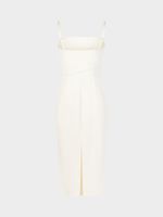 Платье-футляр с драпировкой