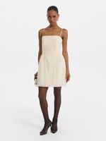 Платье мини с драпировкой