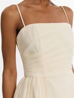 Платье мини с драпировкой