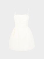 Платье мини с драпировкой