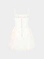 Платье мини с драпировкой