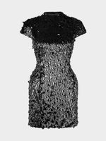 Платье с пайетками