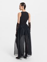 Комбинезон с органзой