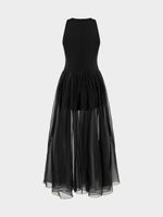 Комбинезон с органзой