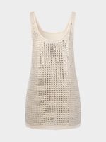 Платье с бисером и пайетками