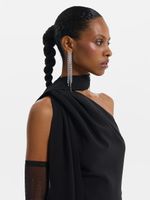 Комбинезон с шарфом