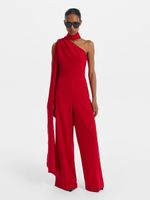 Комбинезон с шарфом