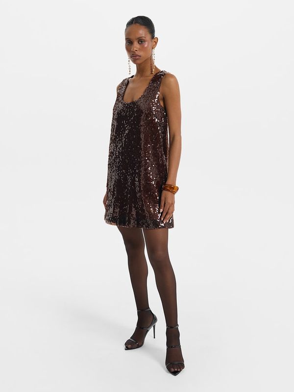 Платье с пайетками
