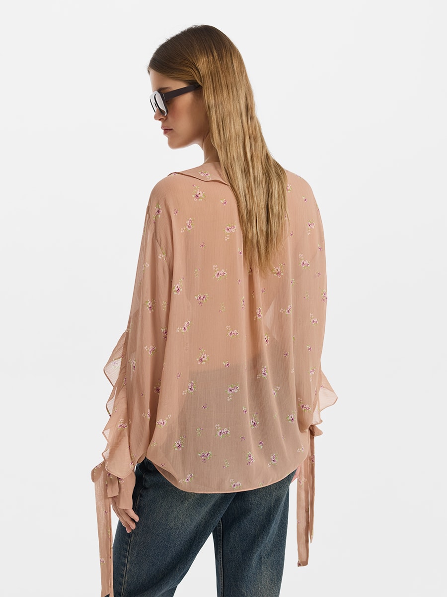 Блузка из шифона