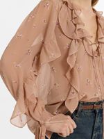 Блузка из шифона