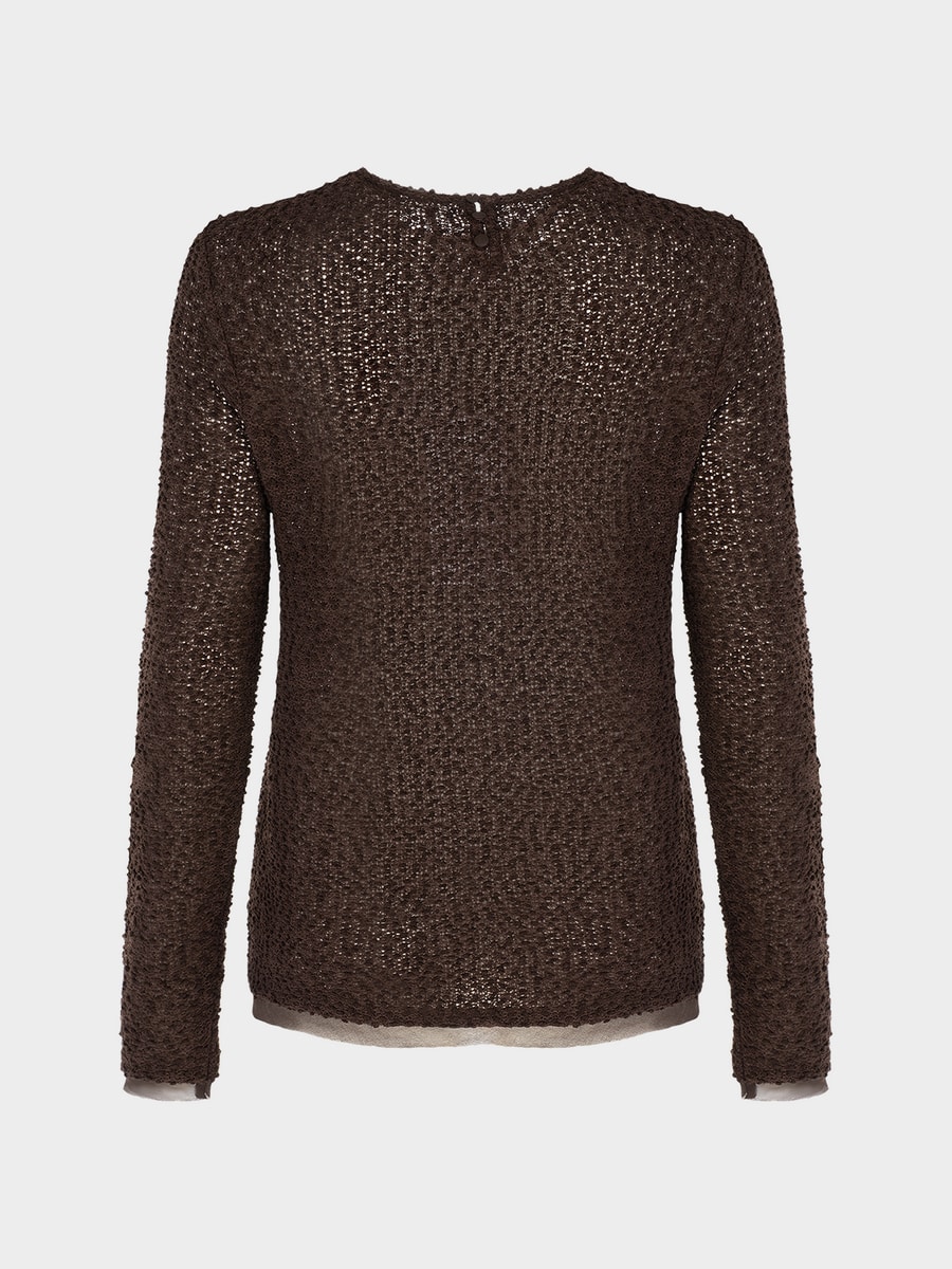 Лонгслив из букле