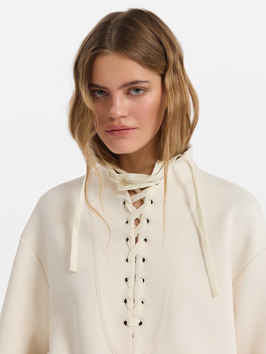 Толстовка из хлопка 