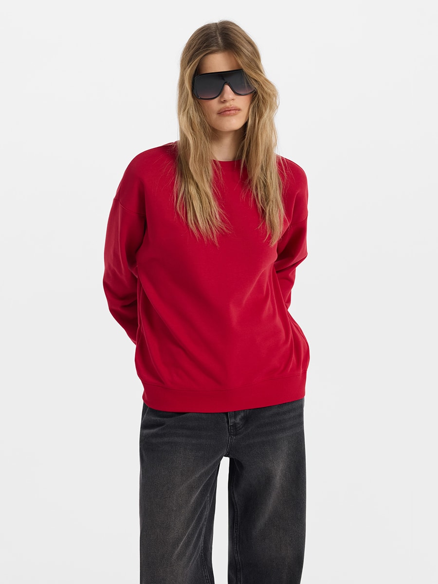 Свитшот из хлопка 