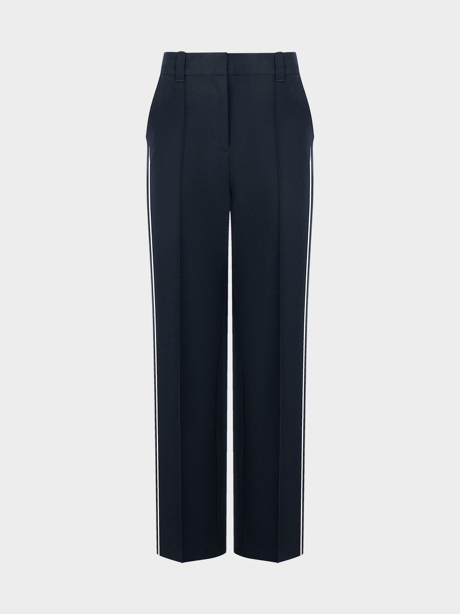 Брюки с лампасами