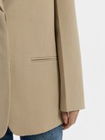 Однобортный жакет с вискозой