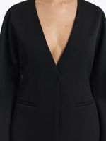 Приталенный жакет с вискозой