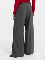 Брюки-палаццо с ремнем