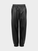 Брюки из экокожи