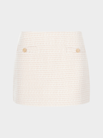 Твидовая юбка мини