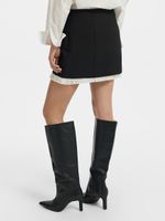 Юбка мини с оборкой