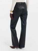 Брюки из экокожи