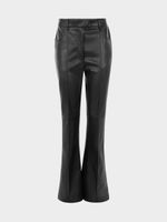 Брюки из экокожи