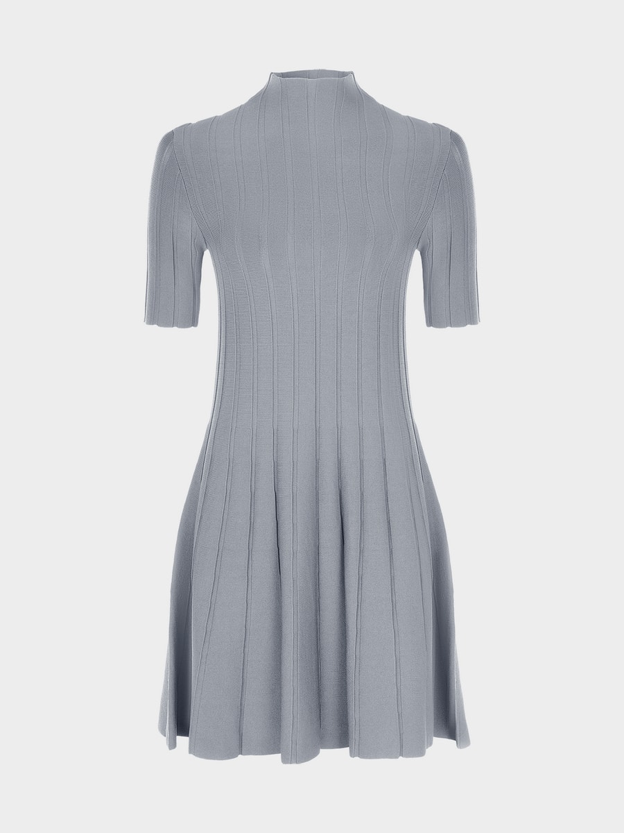 Трикотажное платье мини