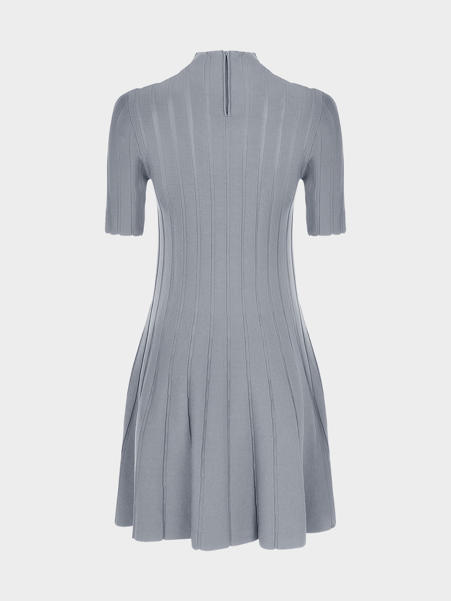 Трикотажное платье мини