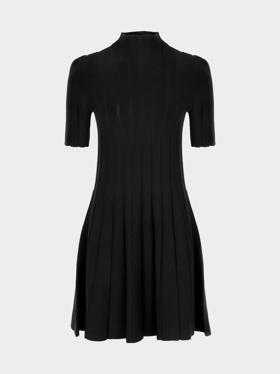 Трикотажное платье мини