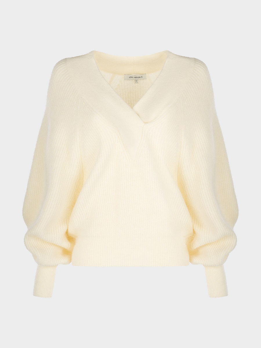 Джемпер с ангорой и шерстью 6151314806-60