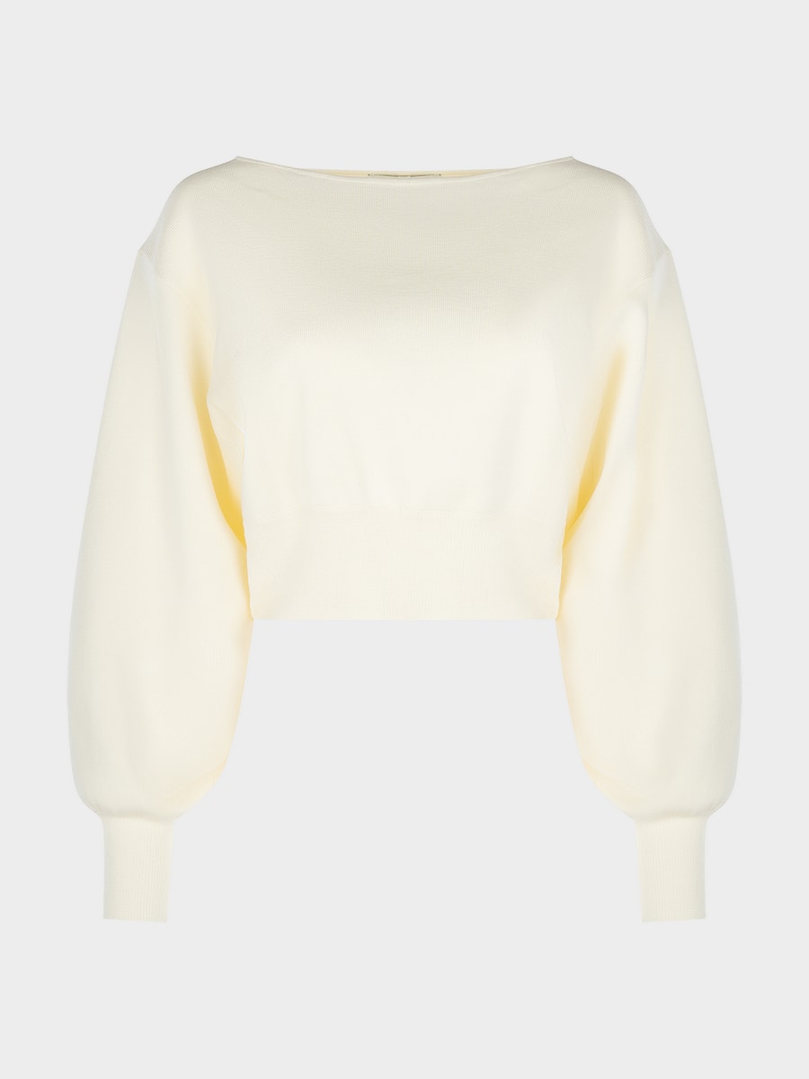 Джемпер из хлопка и вискозы