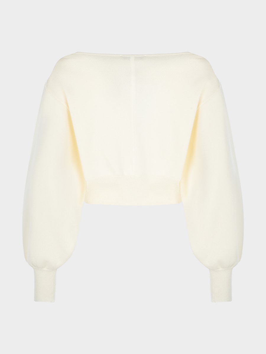 Джемпер из хлопка и вискозы