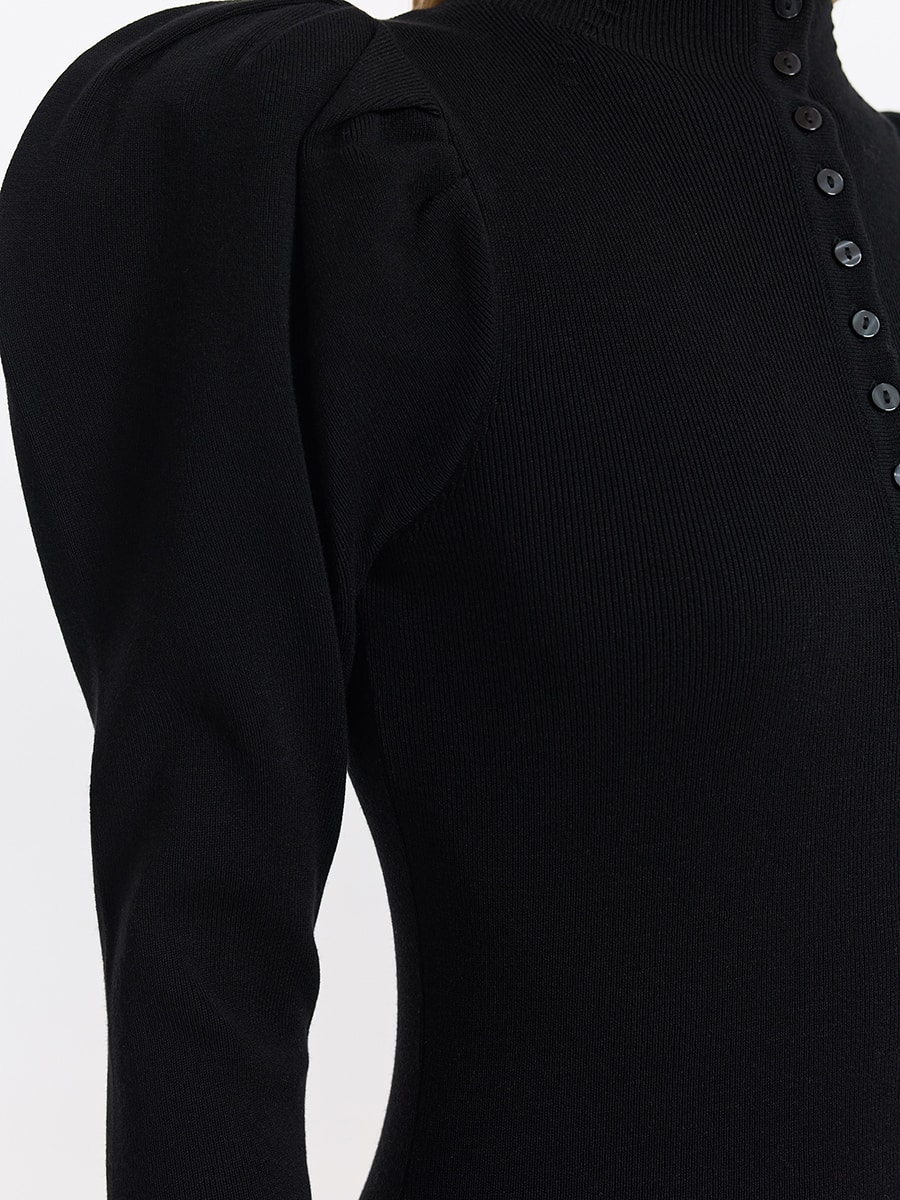 Трикотажное платье миди