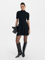 Трикотажное платье мини