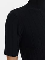 Трикотажное платье мини