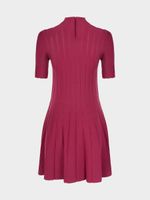 Трикотажное платье мини