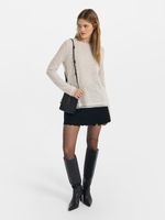 Трикотажная юбка-шорты 