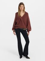 Джемпер с ангорой и шерстью