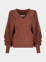 Джемпер с ангорой и шерстью