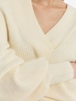 Джемпер с ангорой и шерстью