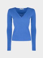 Джемпер со шнуровкой