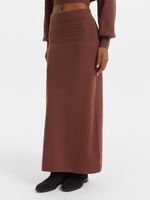 Трикотажная юбка из хлопка 