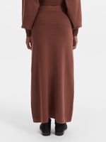 Трикотажная юбка из хлопка 