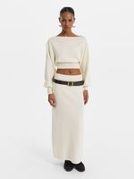 Джемпер из хлопка и вискозы