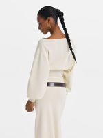 Джемпер из хлопка и вискозы