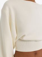 Джемпер из хлопка и вискозы