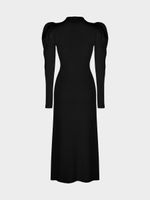 Трикотажное платье миди