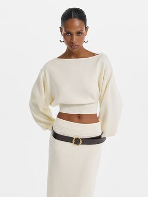 

Джемпер из хлопка и вискозы